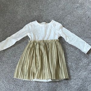 First Impressions Baby Girl Skirted Onesie